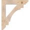 Ekena Millwork Merced Slat Smooth Bracket, Douglas Fir, 5 1/2"W x 36"D x 40"H BKT06X36X40MRC06SDF - alternate 3